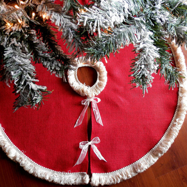 Χριστουγεννιάτικη ποδιά για το δέντρο των χριστουγέννων - διακοσμητικό, χριστουγεννιάτικο, διακοσμητικά, χριστουγεννιάτικα δώρα