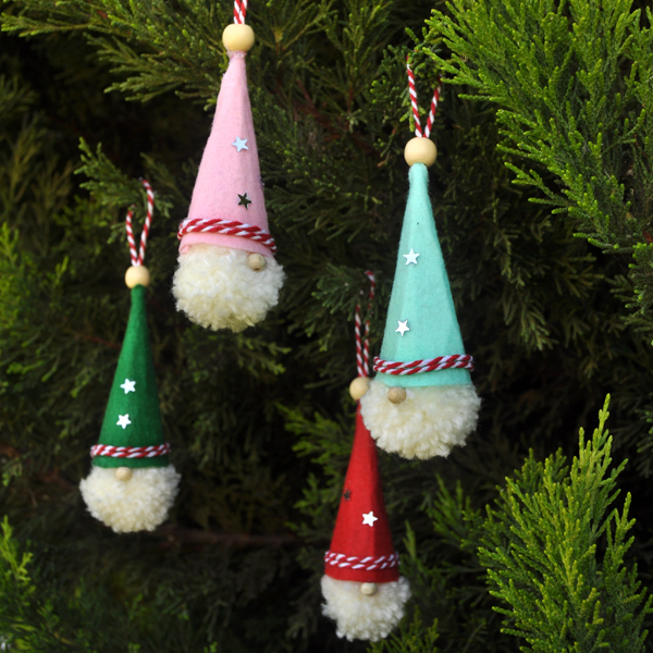 Στολίδια Αγιοβασιλάκια | Σετ 4 Τμχ - δώρο, γιρλάντες, χριστουγεννιάτικο, χριστουγεννιάτικο δέντρο, χριστούγεννα, άγιος βασίλης, στολίδια - 5