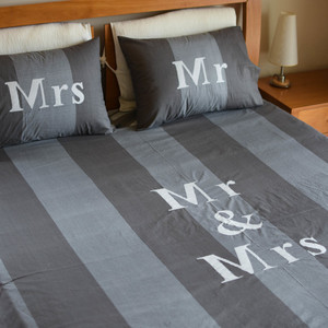 Παπλωματοθήκη Mr & Mrs - δώρα γάμου, mr & mrs, ζευγάρια