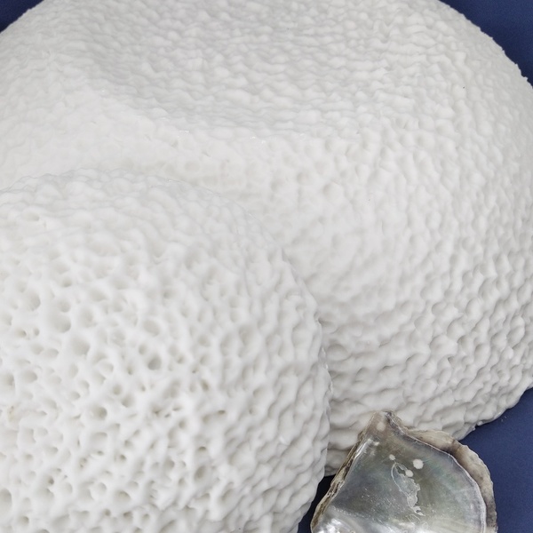 Limited Edition Parian Porcelain Pearl Bowls_Set of Two - βάζα & μπολ, πηλός, χειροποίητα, πορσελάνη - 5