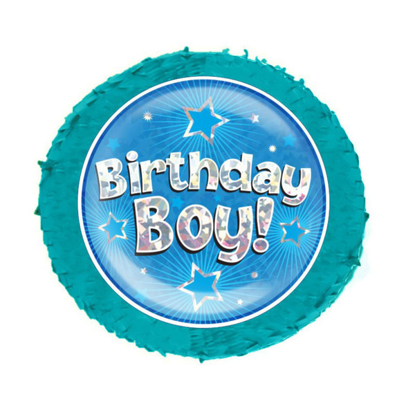 Χειροποίητη Πινιάτα Birthday Boy - αγόρι, πινιάτες