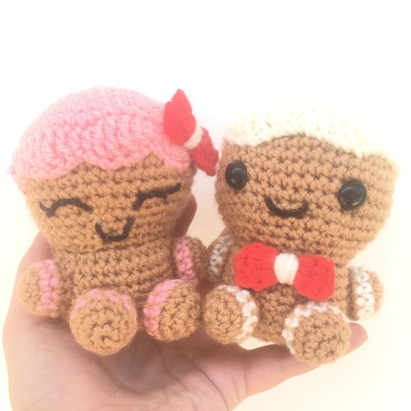 Mr & Mrs Gingerbread - διακοσμητικό