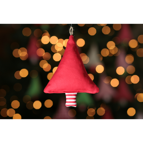 7 Κρεμαστά χριστουγεννιάτικα δεντράκια - Διακοσμητικά στολίδια - διακοσμητικό, δέντρα, χριστουγεννιάτικο, στολίδια - 2