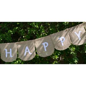 Σημαιάκι γενεθλίων με μαργαρίτες ✿ Happy Birthday - κορίτσι, banner, πάρτυ γενεθλίων, διακοσμητικά - 3