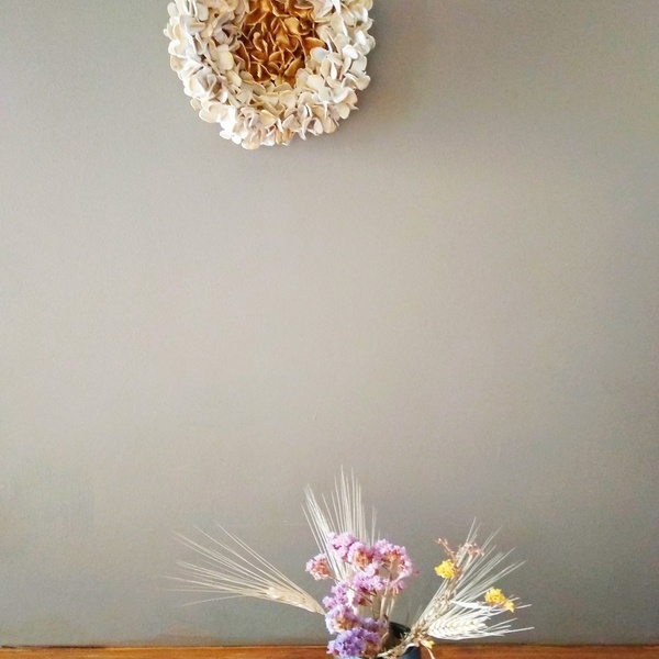 Limited Edition Flower Collection_Wall Decoration Flower with Gold touches & Porcelain slip - δώρα γενεθλίων, δώρα για γυναίκες - 5