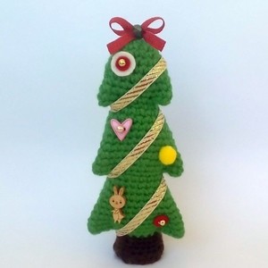 Χριστουγεννιάτικο δέντρο πλεκτό. Christmas tree. - διακοσμητικό, διακοσμητικά, χριστουγεννιάτικα δώρα