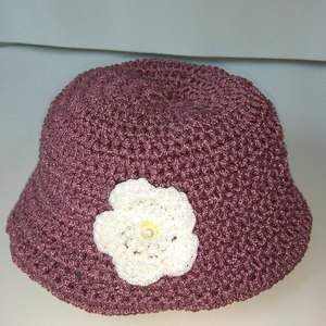 Πλεκτο Παιδικό Καπέλο Ροζ! - κορίτσι, καπέλα, αξεσουάρ μαλλιών - 3