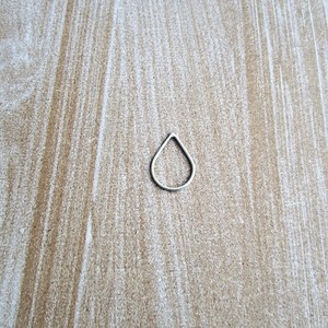 ring unset drop| χειροποιητο δαχτυλιδι ασημι - ασήμι, σταγόνα, βεράκια, μικρά, σταθερά, φθηνά