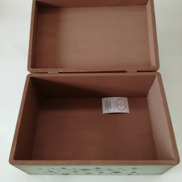 Ξύλινο κουτί petit prince 25Χ16Χ14 εκ. - mdf, οργάνωση & αποθήκευση, κουτιά αποθήκευσης - 3