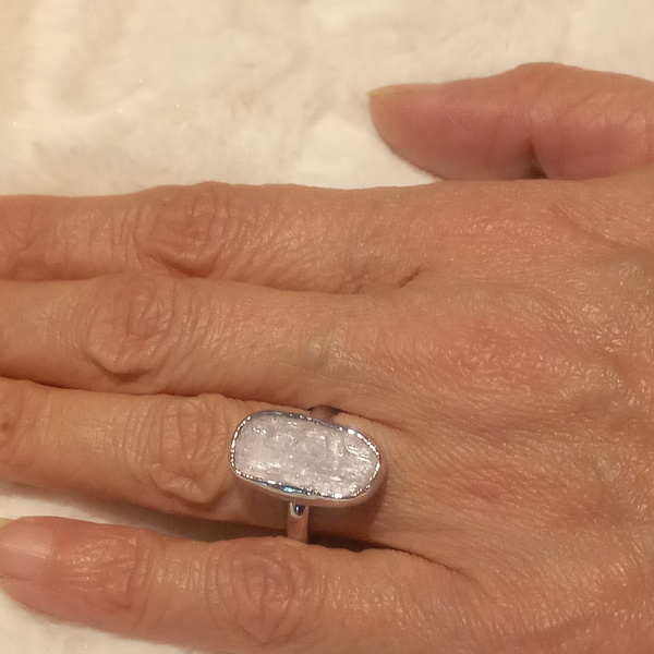 Ασημένιο χειροποίητο δαχτυλίδι - ασήμι, μεγάλα, αυξομειούμενα, δώρα για γυναίκες - 2