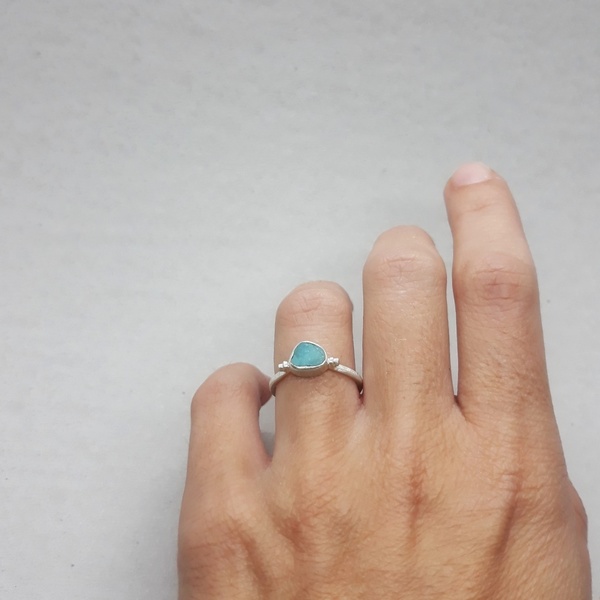 ○ Smisthonitis| ασημένιο δαχτυλίδι με ημιπολύτιμη πέτρα - ασήμι, ημιπολύτιμες πέτρες