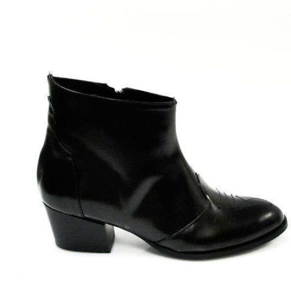 London black boots - δέρμα, γυναικεία, χειροποίητα - 2