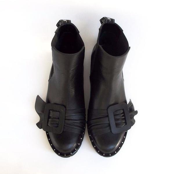 Darcy boots - δέρμα, γυναικεία, χειροποίητα - 3