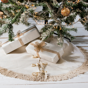 Χριστουγεννιάτικη ποδιά για το δέντρο των χριστουγένων - ύφασμα, χριστουγεννιάτικο, διακοσμητικά, χριστουγεννιάτικα δώρα