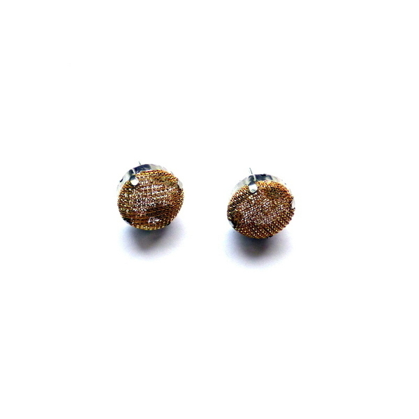 καρφωτά classy σκουλαρίκια με ακρυλική πέτρα ( χρυσά ) - γεωμετρικά σχέδια, καρφωτά, faux bijoux, φθηνά