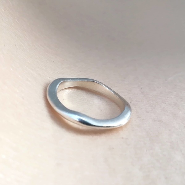 Ασημένιο δαχτυλίδι - ασήμι, χειροποίητα, βεράκια