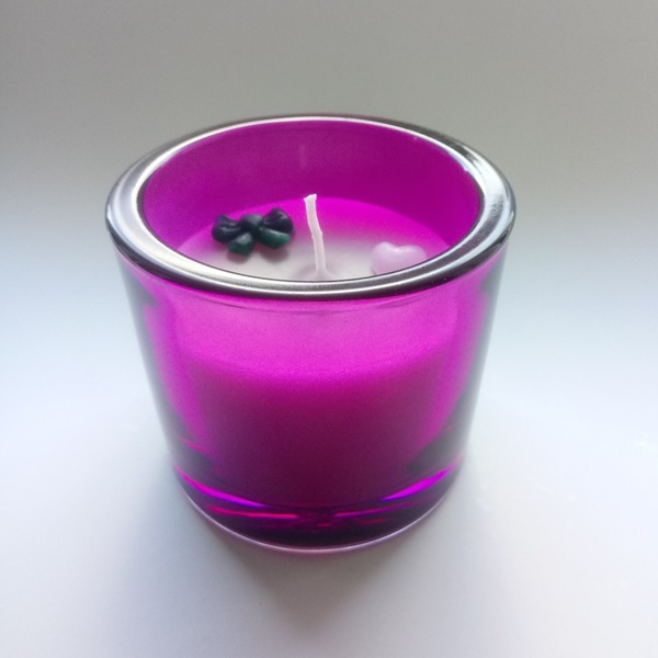 Αρωματικό Διακοσμητικό Κερί σε Γυάλινο 9.5 x 8 cmY γυαλί - καρδιά, αρωματικά κεριά - 5