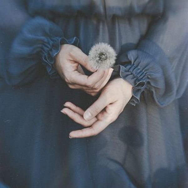 Dandelion Necklace, Make a Wish! - vintage, romantic, μακριά, λουλούδι, μπρούντζος - 4