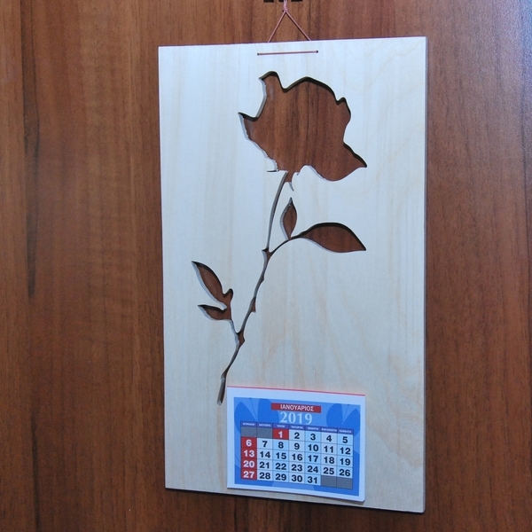 Ημερολόγιο τοίχου - δώρο, ημερολόγια, διακοσμητικά, ξύλινα διακοσμητικά - 2