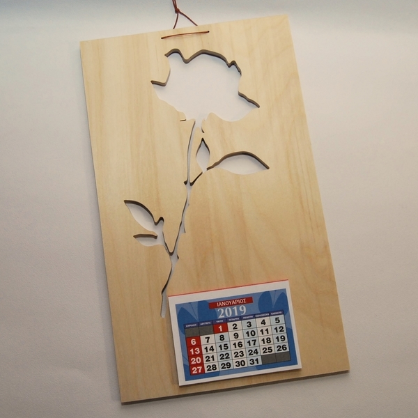 Ημερολόγιο τοίχου - δώρο, ημερολόγια, διακοσμητικά, ξύλινα διακοσμητικά - 3