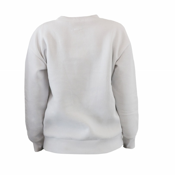 WHITE CRANE SWEATSHIRT - βαμβάκι, μακρυμάνικες - 2