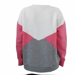 PINK COLOUR BLOCK SWEATSHIRT - βαμβάκι, μακρυμάνικες - 2