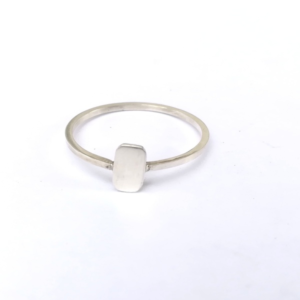 Μίνιμαλ δαχτυλίδι από ασήμι 925 - ασήμι, minimal, βεράκια, σετ, σταθερά, φθηνά - 2