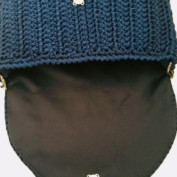 Πλεκτή τσάντα - ώμου, crochet, πλεκτές τσάντες - 3