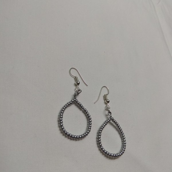 Κρεμαστά σκουλαρίκια 'Drop' - ακρυλικό, χειροποίητα, κρεμαστά, δώρα για γυναίκες, φθηνά - 3