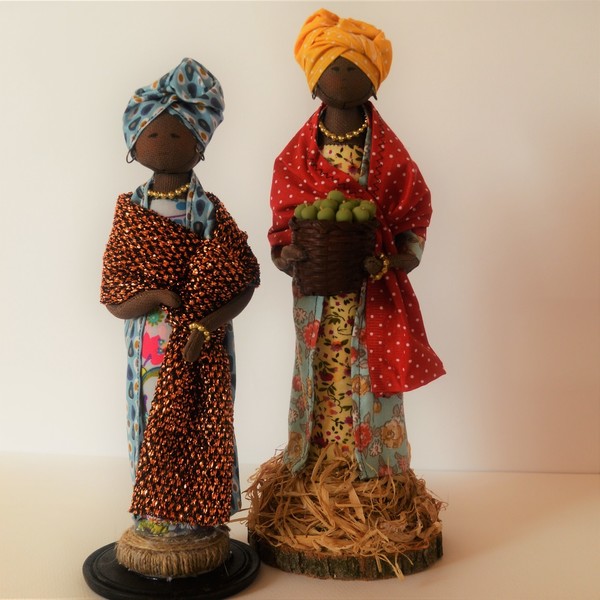 Boneca African - διακοσμητικά