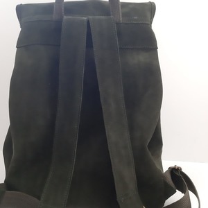 Backpack "Alkistis" - δέρμα, πλάτης, μεγάλες, all day - 4