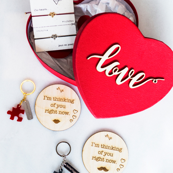 Valentine’s box – Origami Hearts - σετ, σετ δώρου