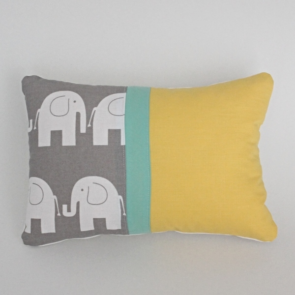 Παιδικά μαξιλάρια με ελεφαντάκια - ελεφαντάκι, παιδικό δωμάτιο, μαξιλάρια - 2