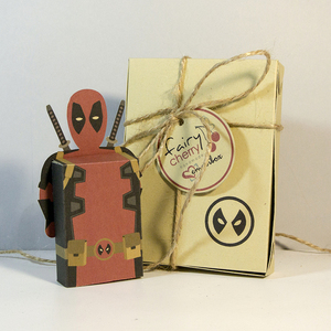 Emotibox 3D ευχητήρια καρτούλα Deadpool - δώρα γενεθλίων, γενική χρήση