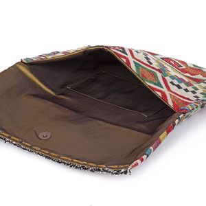 Boho Large Clutch-Έθνικ Τσάντα Φάκελος Από Υφαντό - φάκελοι, boho, ethnic, χειρός - 4