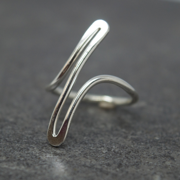 Minimal ασημένιο δαχτυλίδι - ασήμι, minimal, ασήμι 925, σταθερά - 4