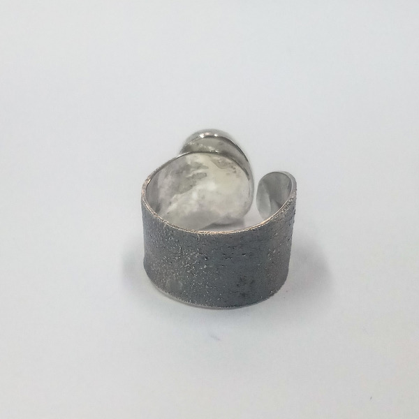 Ασήμενιο δαχτυλίδι - ασήμι, αυξομειούμενα - 5
