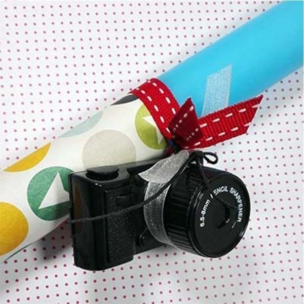 Λαμπάδα χειροποίητη πασχαλινή φωτογραφική μηχανή ξύστρα 28 cm 129 - αγόρι, λαμπάδες, για εφήβους, καλλιτεχνική φωτογραφία - 2