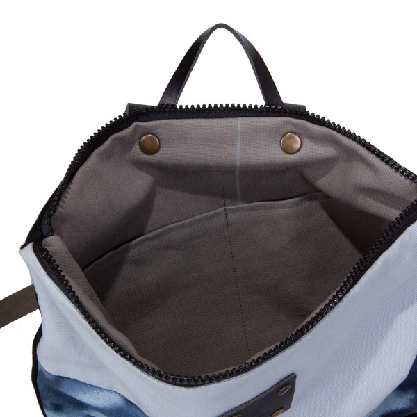 Χειροποίητο Backpack shades - δέρμα, ύφασμα, πλάτης, σακίδια πλάτης, all day - 4