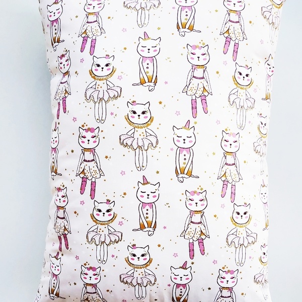 Διακοσμητικό μαξιλάρι Deli-cats rose - δώρο, δώρα γενεθλίων, μαξιλάρια