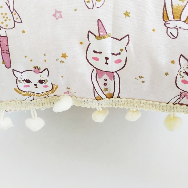 Διακοσμητικό μαξιλάρι Deli-cats rose - δώρο, δώρα γενεθλίων, μαξιλάρια - 3