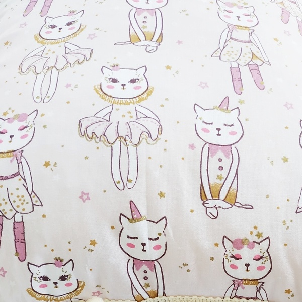 Διακοσμητικό μαξιλάρι Deli-cats rose - δώρο, δώρα γενεθλίων, μαξιλάρια - 4