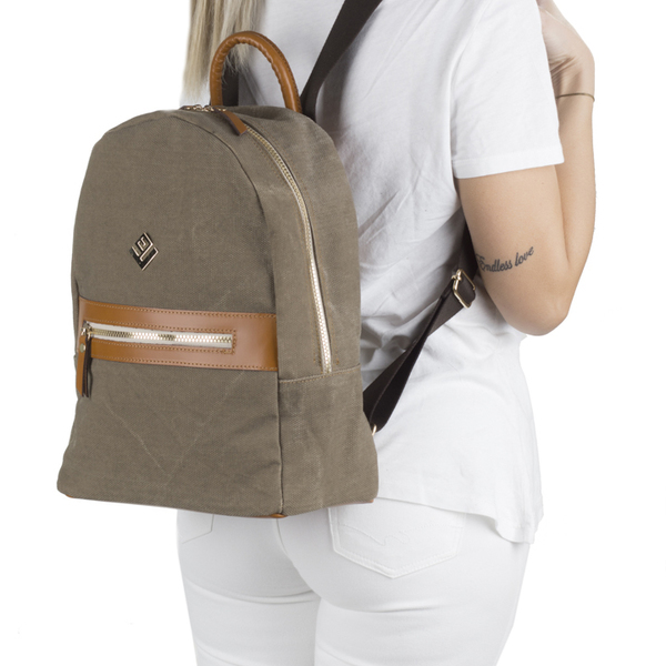 Backpack Istia - δέρμα, πλάτης - 4