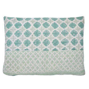 Μαξιλάρι jute χειροποίητο με φλοράλ μοτίβο - μαξιλάρια, χειροποίητα, διακόσμηση σαλονιού