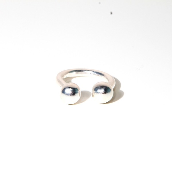 Μεταλλικό δαχτυλίδι ασημί - ορείχαλκος, βεράκια, Black Friday, επιροδιωμένα, αυξομειούμενα