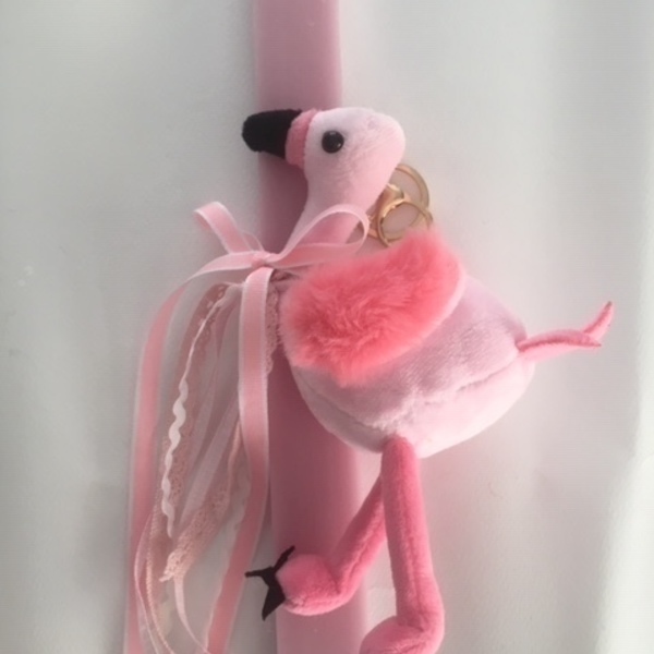 Flamingo girl... - κορίτσι, λούτρινα, flamingos - 2