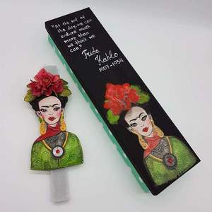 Πασχαλινή λαμπάδα "Frida Kahlo" - λαμπάδες