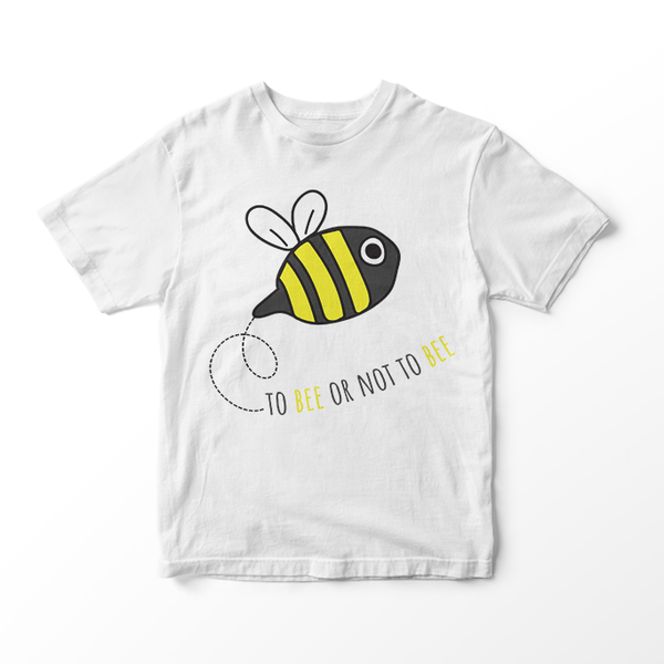 Παιδικό κοντομάνικο μπλουζάκι - To Bee or not to Bee - ΜΕΛΙΣΣΑ - βαμβάκι, παιδικά ρούχα, αγόρι, κορίτσι, 2-3 ετών, 1-2 ετών