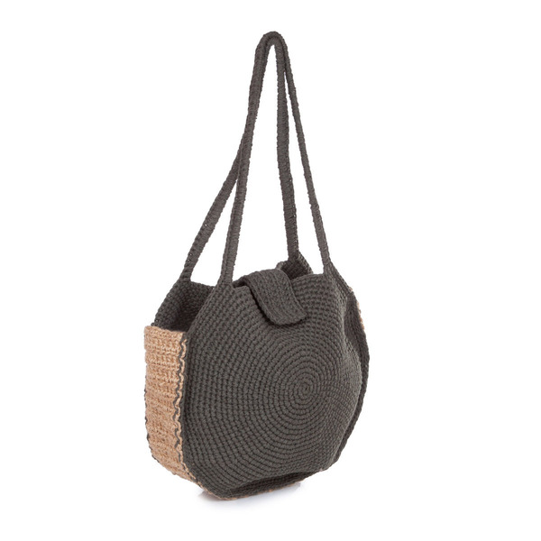 Καλοκαιρινή τσάντα ώμου πλεκτή - ώμου, crochet, πλεκτές τσάντες, βραδινές, μικρές, φθηνές