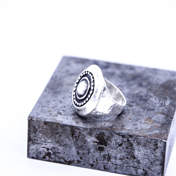 Silver ring 925 - ασήμι, μεγάλα - 3